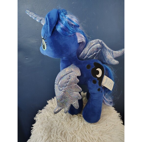 Build a Bear My Little Pony Princess Luna Dark Sky Blue  Plush - Picture 1 of 6